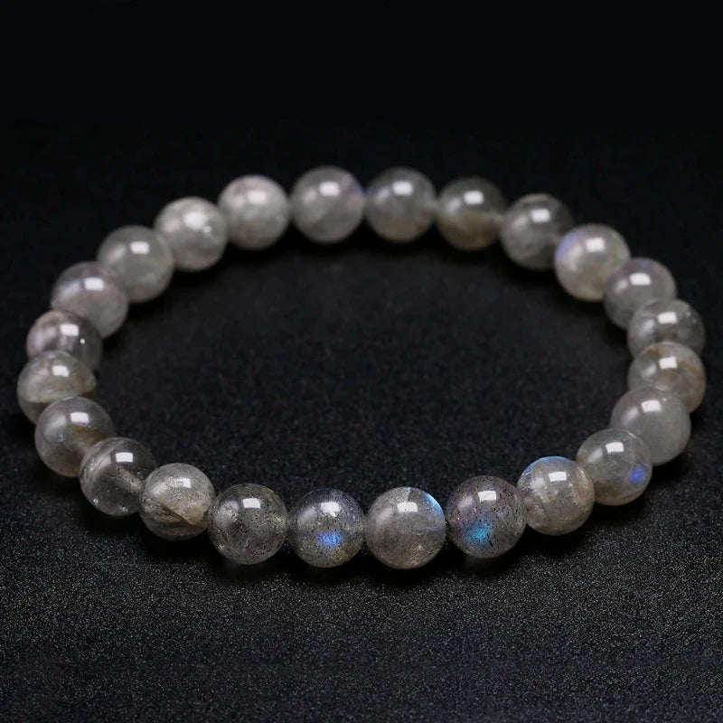 Bracelet "Pierre de Lumière" en Labradorite