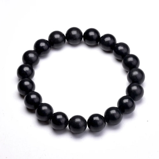 Bracelet "Pierre de Protection Ultime" en Shungite