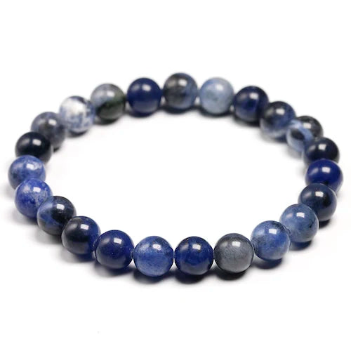 Bracelet "Pierre de Sagesse Intérieure" en Sodalite