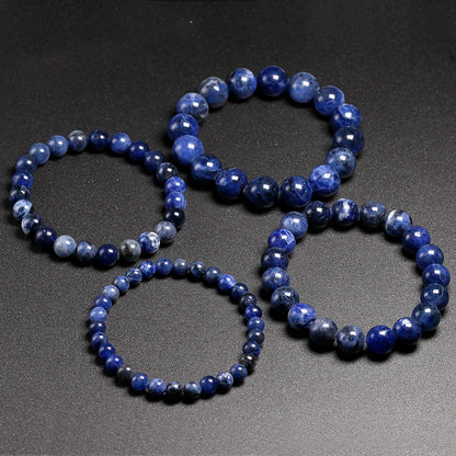 Bracelet "Pierre de Sagesse Intérieure" en Sodalite