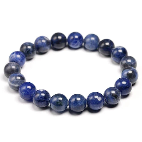 Bracelet "Pierre de Sagesse Intérieure" en Sodalite