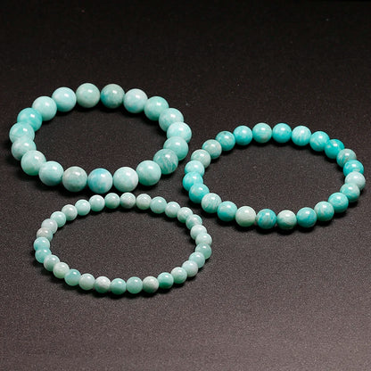 Bracelet "Pierre de Sérénité" en Amazonite Véritable Certifiée