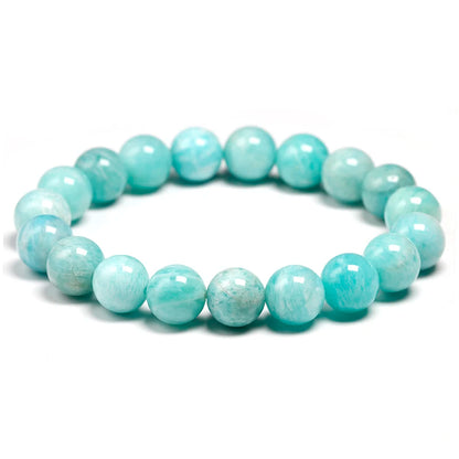 Bracelet "Pierre de Sérénité" en Amazonite Véritable Certifiée