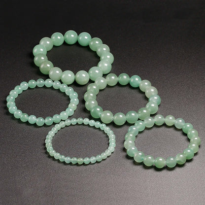 Bracelet "Pierre de Sérénité" en Aventurine Verte Véritable Certifiée