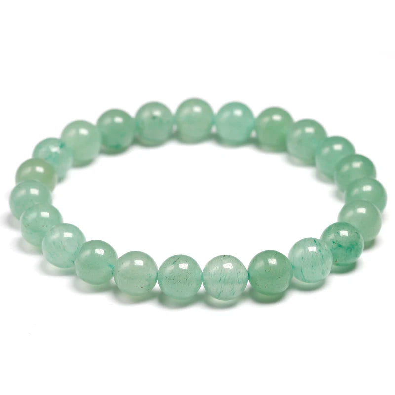 Bracelet "Pierre de Sérénité" en Aventurine Verte Véritable Certifiée