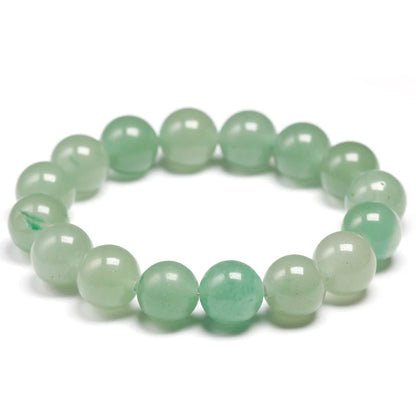 Bracelet "Pierre de Sérénité" en Aventurine Verte Véritable Certifiée