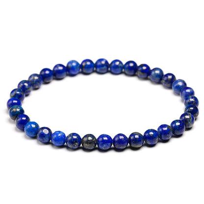 Bracelet "Pierre des Dieux" en Lapis Lazuli Véritable Certifié