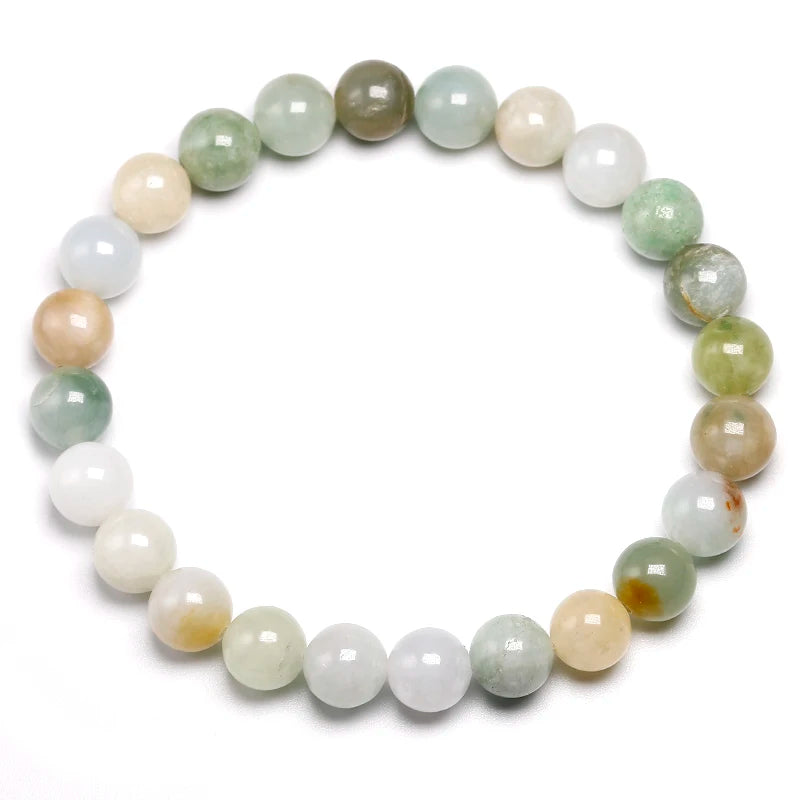 Bracelet "Porte-bonheur" en Jade Véritable Certifié